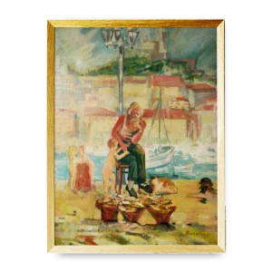 Marchand de Poissons au Vieux Port de Marseille 97’s